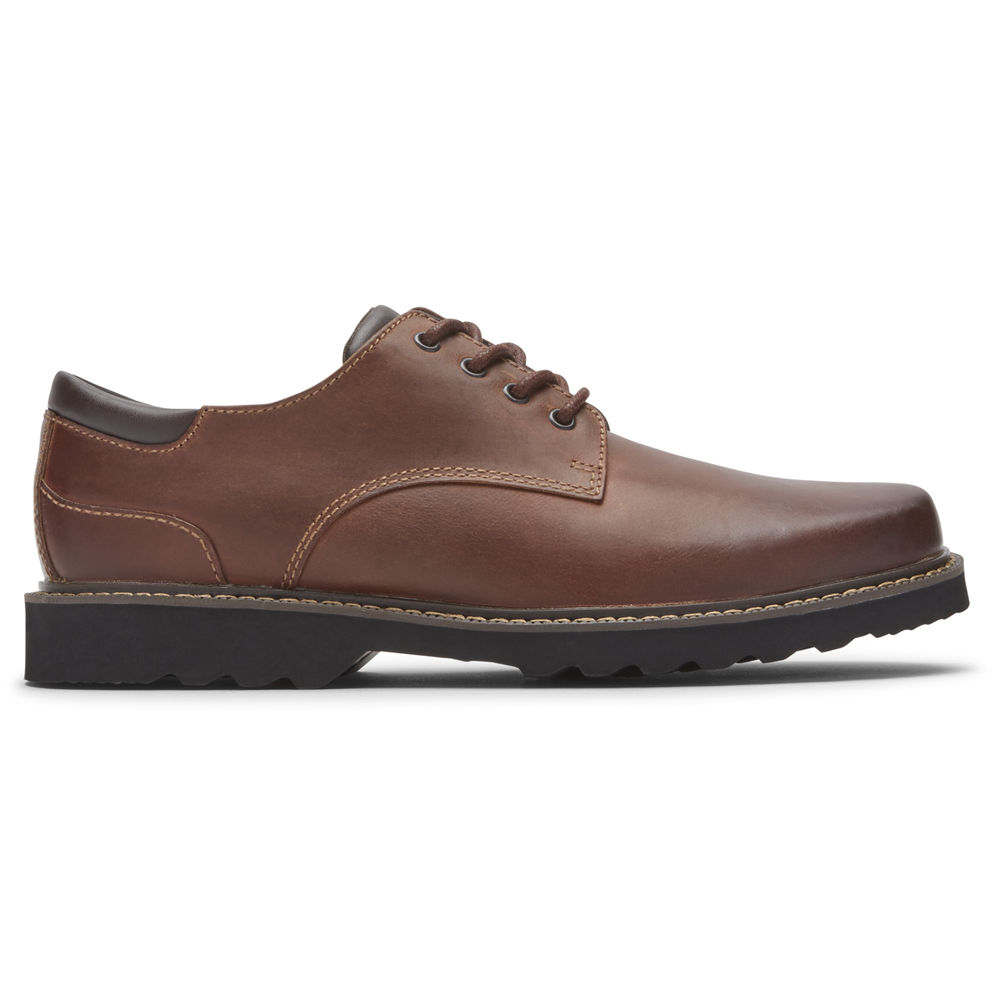 Oxfords Rockport Hombre Mexico - Northfield Waterproof Marrom - KOMJC0674